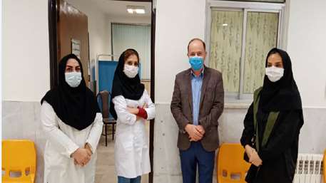  بازدید از مرکز خدمات جامع سلامت سید الشهداء، مرکز غربالگری کووید-19 شهرستان دامغان